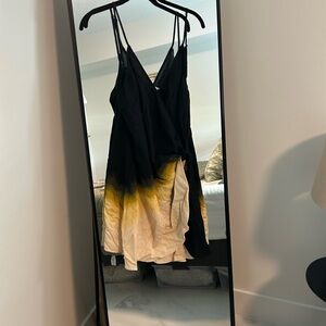 H&M ombre wrap dress
